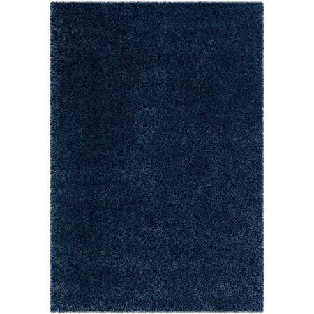 Safavieh Shag Power Loomed Rectangle Rug, Navy - 2 ft.3 in. x 5 ft. SG151-7070-25
